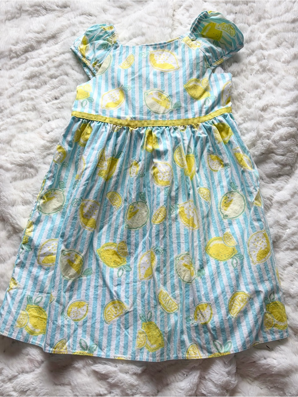 🍋 Mia & Mimi Girls 4T Lemon Dress